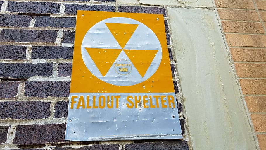 shelter fallout, nuklir, fallout, shelter, perang, bahaya, bunker, atom, militer, radiasi