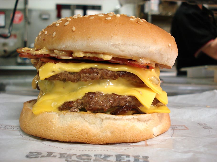 cheese burger, Cheeseburger, Hamburger, Bacon, Diner, fried, cheese, beef, meat, bun