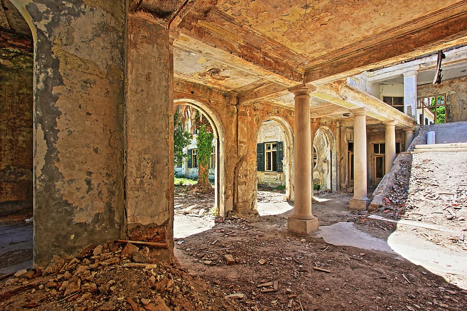 Croatia, Kupari, Abandoned, Hotel, War, abandoned, hotel, damage, derelict, destroyed, balkan