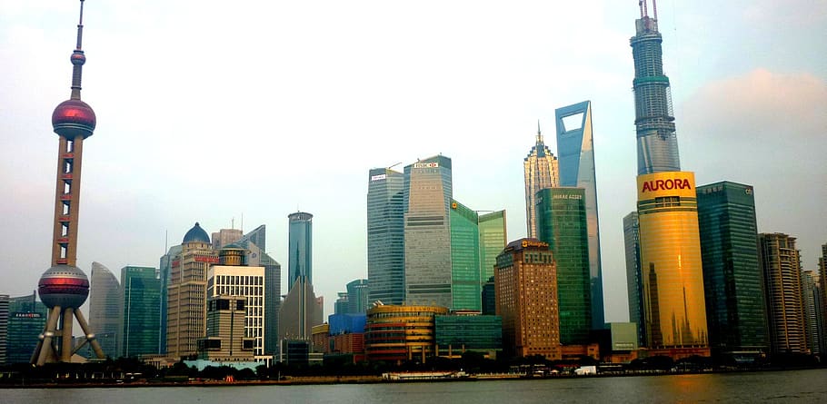 city, shanghai, china, novsan, building exterior, architecture, built structure, office building exterior, skyscraper, building