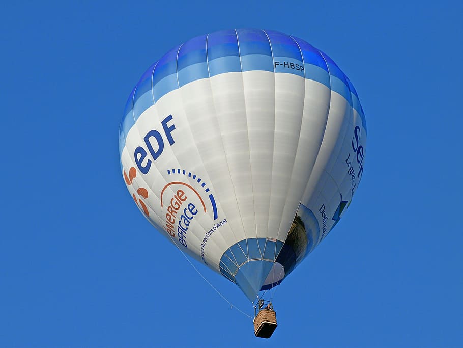 Hot Air Balloon, Nacelle, ball, sky, air, flight, promenade, light, inflate, hot air