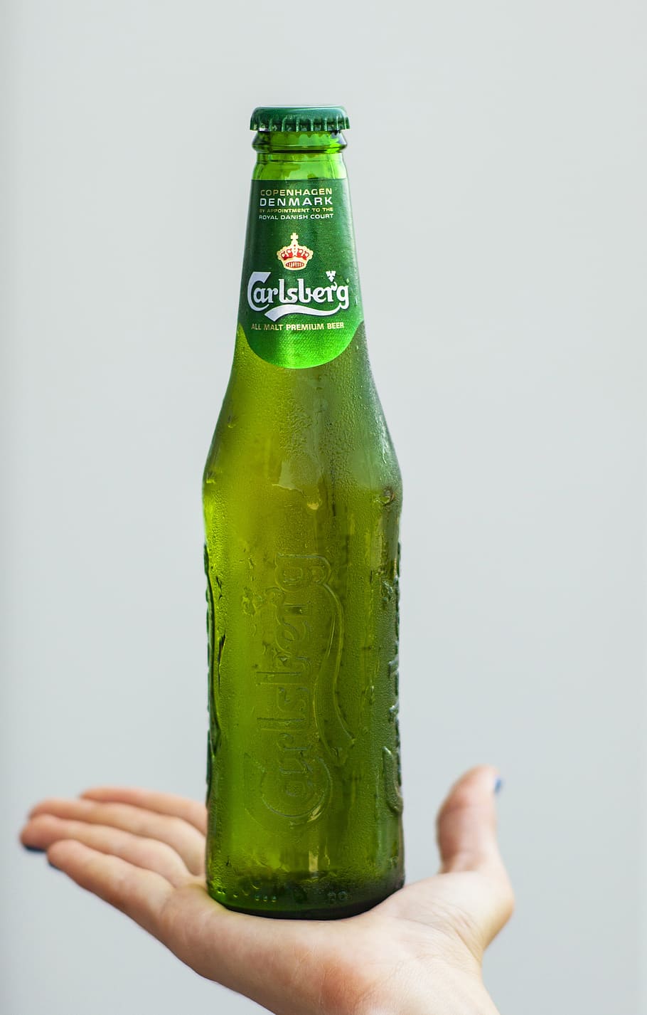 cerveza, botella, frío, verde, macro, vida nocturna, cocina, comida, fotografía, Carlsberg