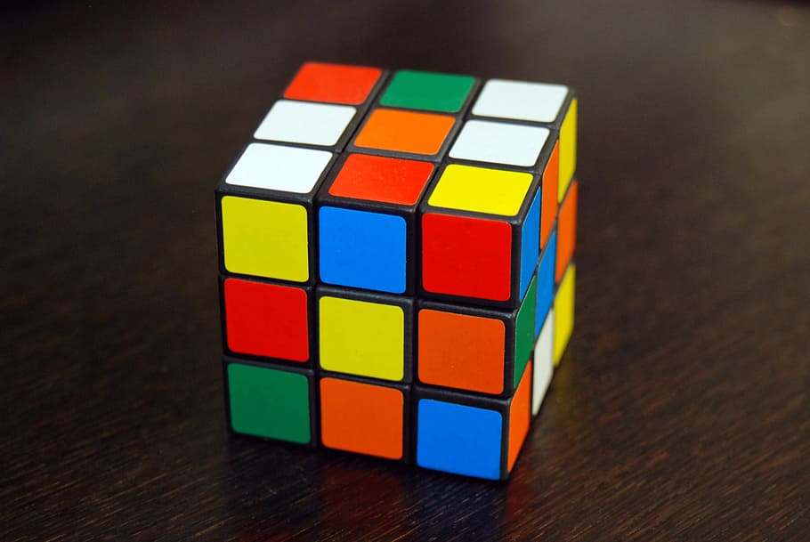 Rubik, Cubo, Cubo de Rubik, Cor, Jogo, educação, resolver, quebra-cabeça, solução, inteligência