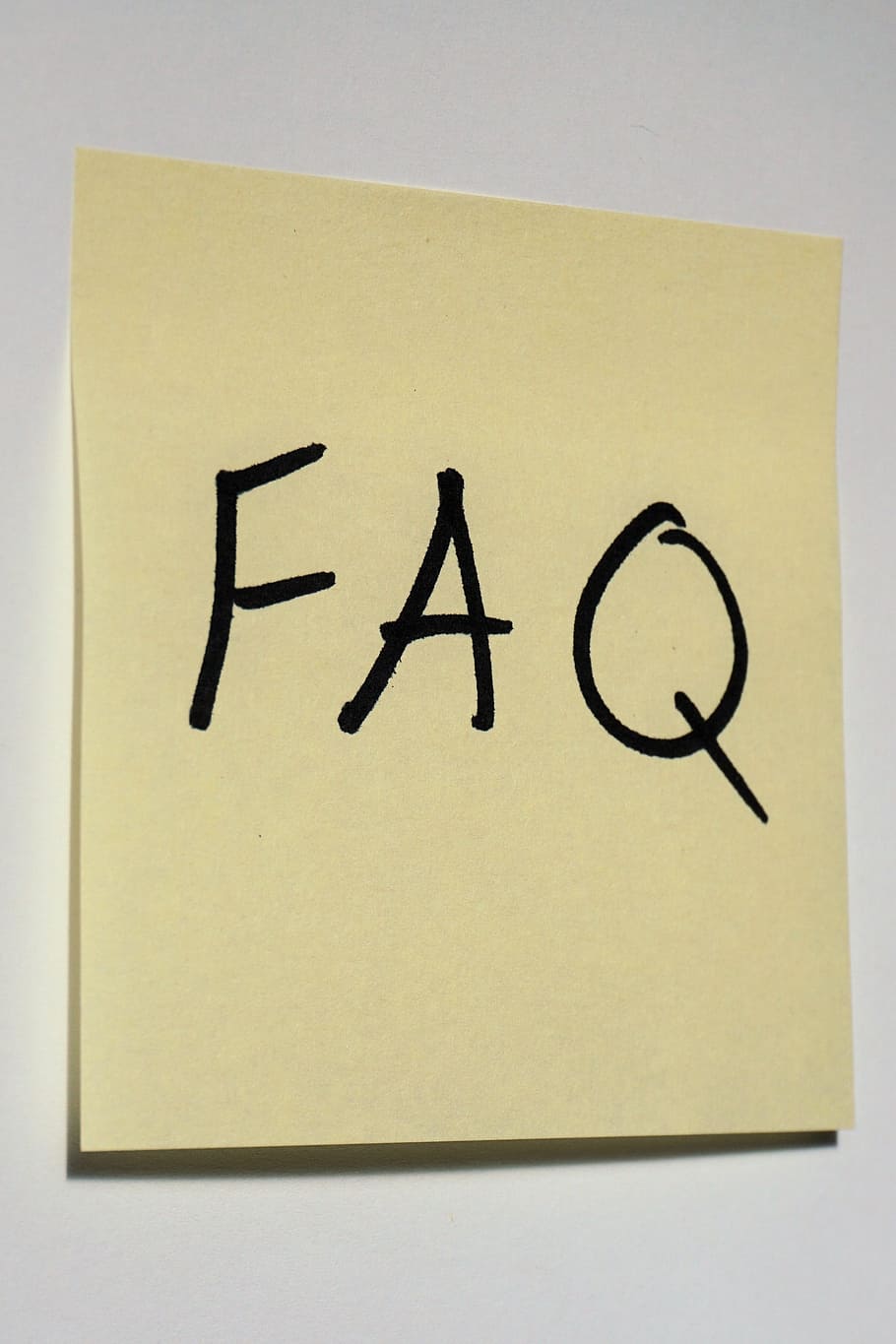 beige, printer paper, faq text, Post It, List, Note, Adhesive, memo, adhesive note, office