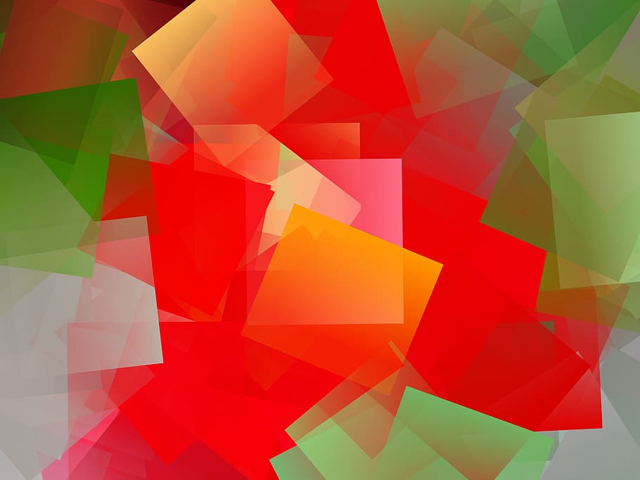 red, green, polygon, graphic, art, the background, design, desktop, texture, graphics