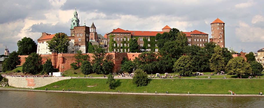 크라쿠프, wawel, 성, 역사, 기념물, 폴란드, 건축, 박물관, 건물 외관, 건축물