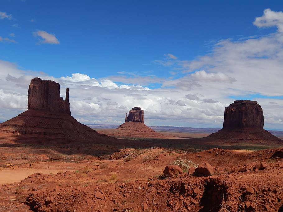 America, Monument Valley, Rocks, landscape, united states of america, uSA, utah, arizona, monument Valley Tribal Park, desert