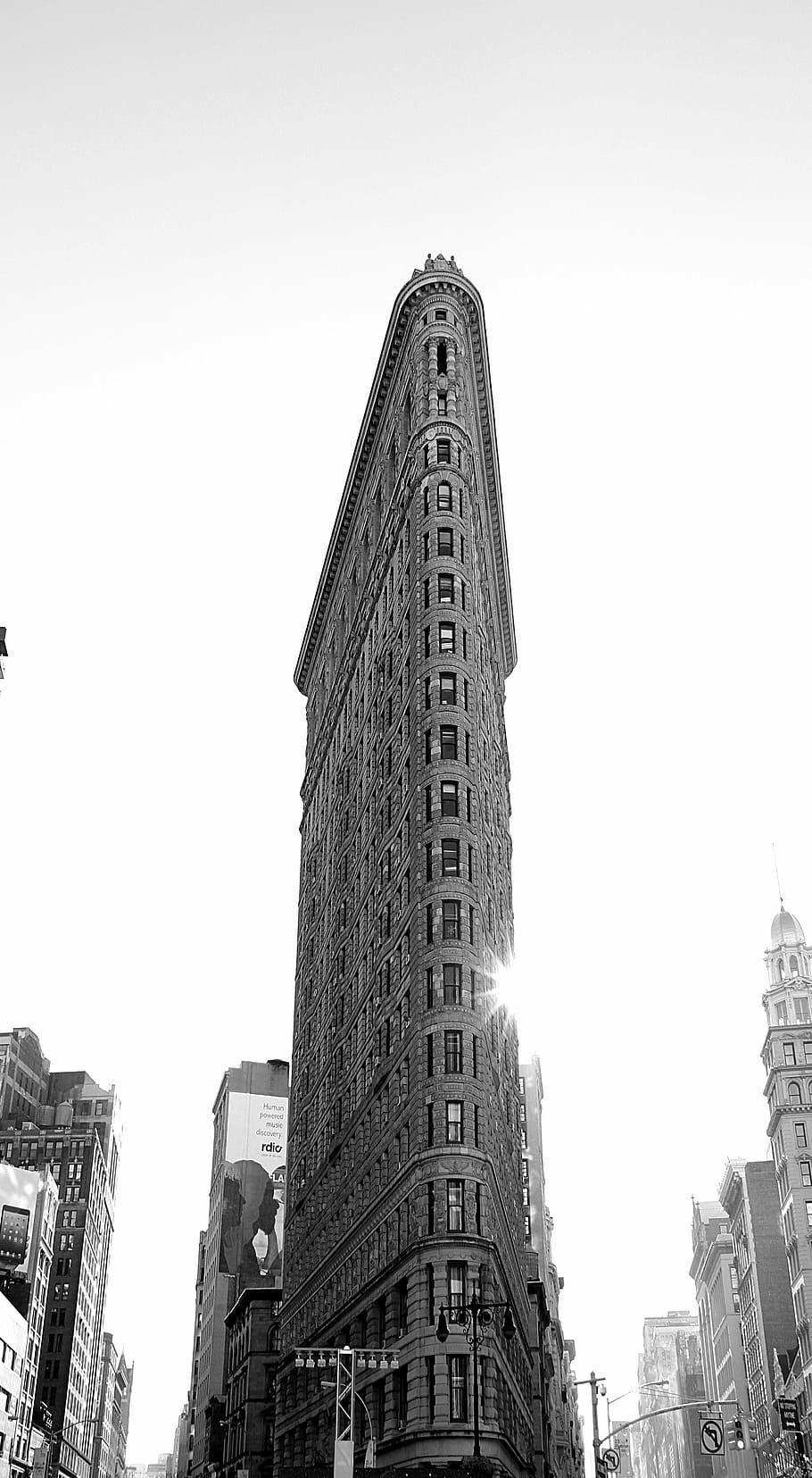 flatiron building, building, new york, city, skyscraper, architecture, skyscrapers, big city, nyc, usa