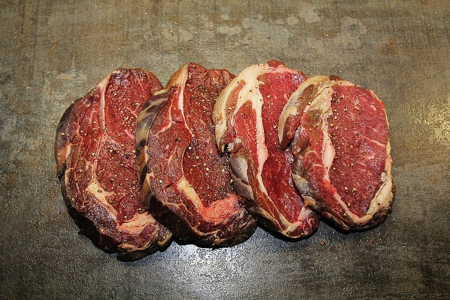 steak, beef, meat, grill, bbq, cook, butcher, fresh, raw, ribeye