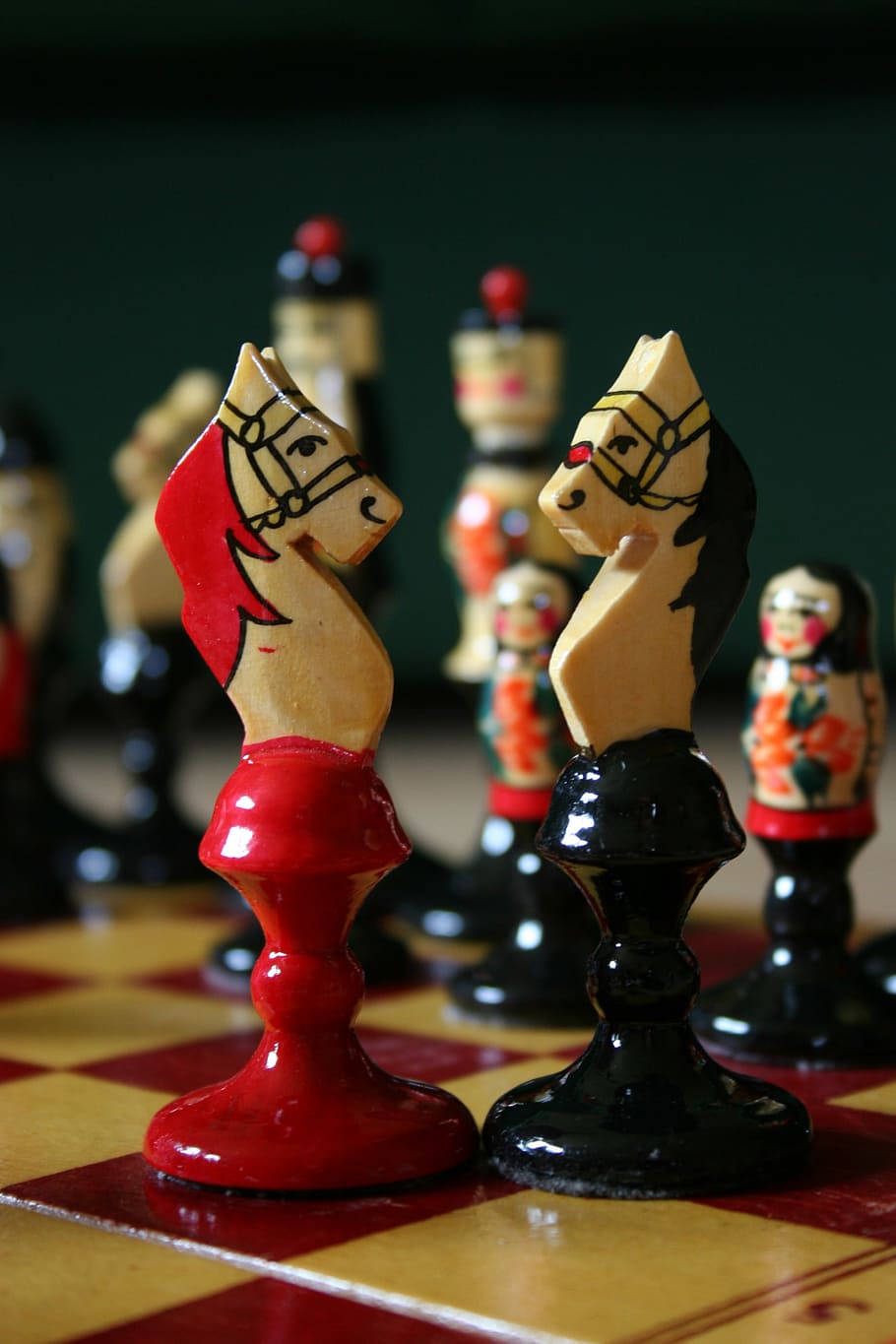 チェス, クイーン, コンテスト, 戦略, 騎士, ジャンパー, ゲーム, 遊び, 対立, 対面
