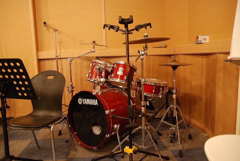 drum, recording studio, munrae arts factory, musical equipment, arts culture and entertainment, musical instrument, music, indoors, absence, percussion instrument