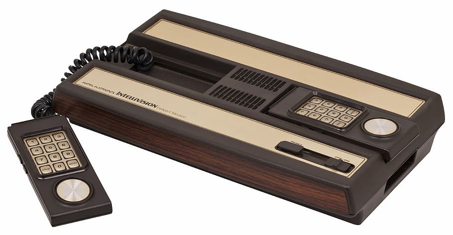 brown, beige, telephone, video game console, video game, play, toy, computer game, device, entertainment