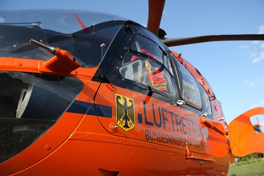 Air Rescue, helekopter, rescue, rescue helicopter, helicopter, fly, doctor on call, ambulance helicopter, rotor, adac