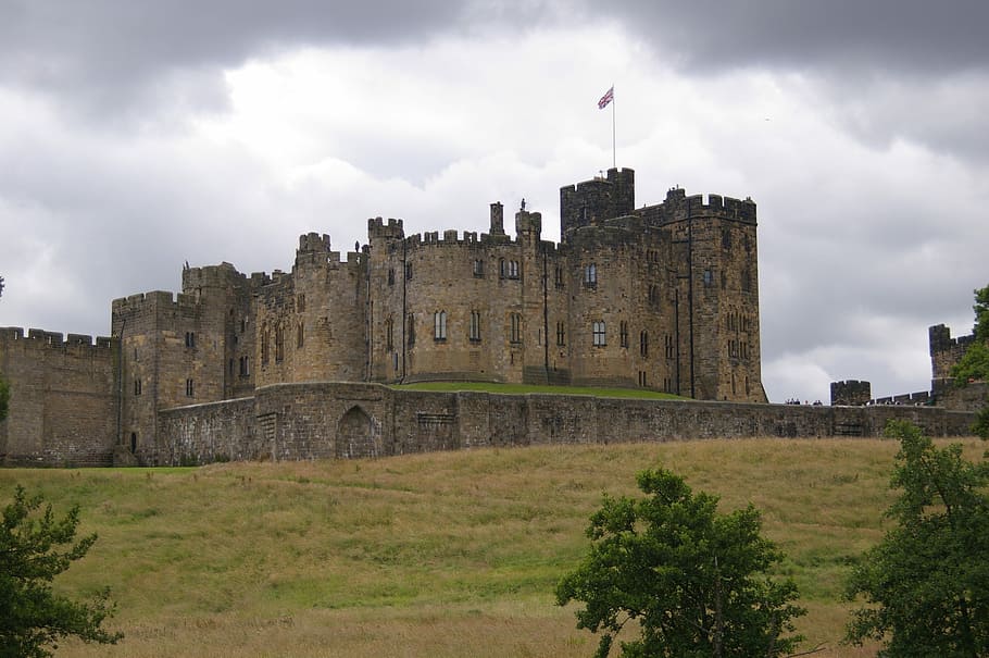 Castle, Hogwarts, Northumberland, Potter, harry, harry potter, alnwick, medieval, turret, ramparts