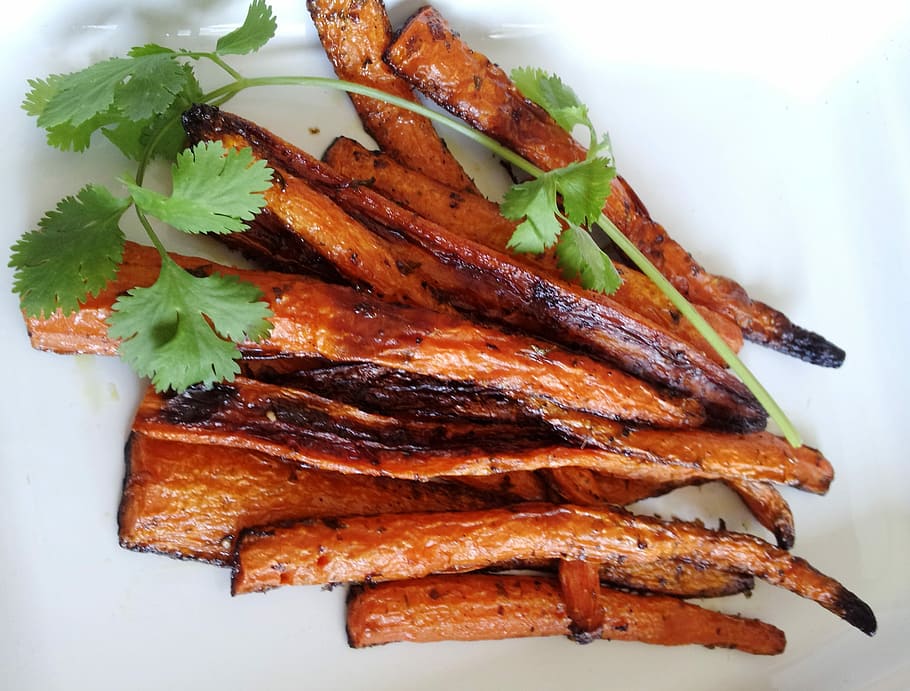 Carrots, Root, Vegetable, Nutrition, sweet, orange, food and drink, food, grilled, roasted
