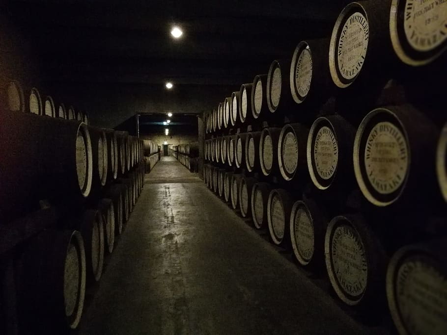 wine barrel, house, Whiskey, Barrel, Wood, wine cellar, cellar, wine, winery, wine cask