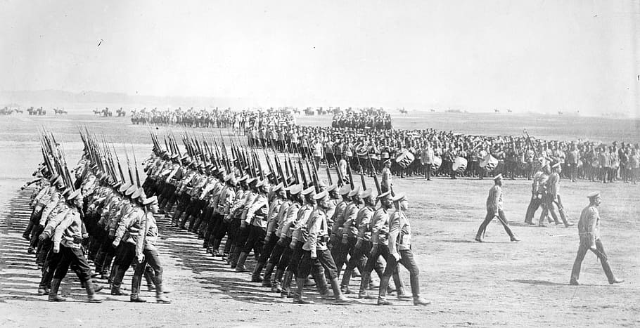 russian infantry, Russian, Infantry, World War I, Armed forces, army, photos, men, public domain, troops