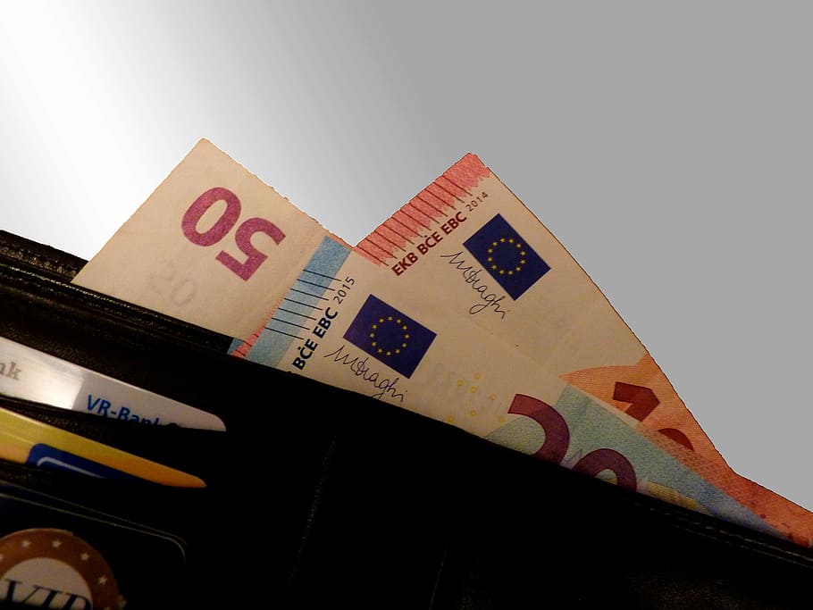 現金, 収入, ユーロ硬貨, ヨーロッパ, ユーロ, ユーロ紙幣, 金融, 財政的に強い, お金, ゲルドヴェルト