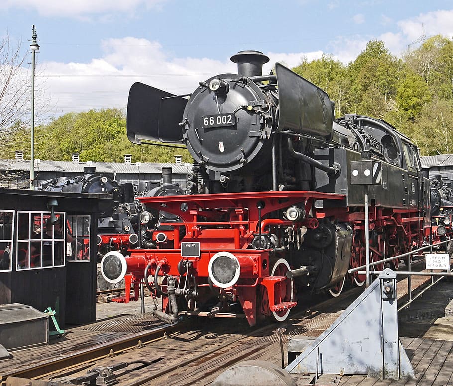 Steam Locomotive, Museum, Bochum, star, hub, cobertizo para locomotoras, presentación, día del museo, nostalgia, bahnbetriebswerk