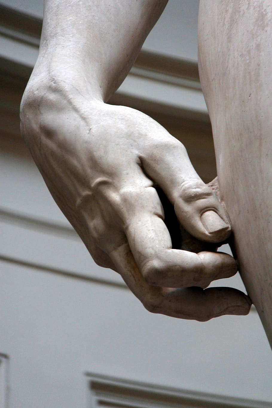David, Florença, Itália, Estátua, escultura, Michelangelo, mármore, corpo, obra de arte, clássico