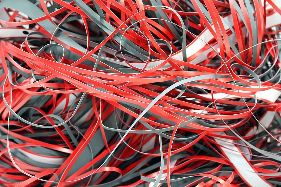 bands, paper, red, texture, striping, plastic, complexity, tangled, full frame, backgrounds