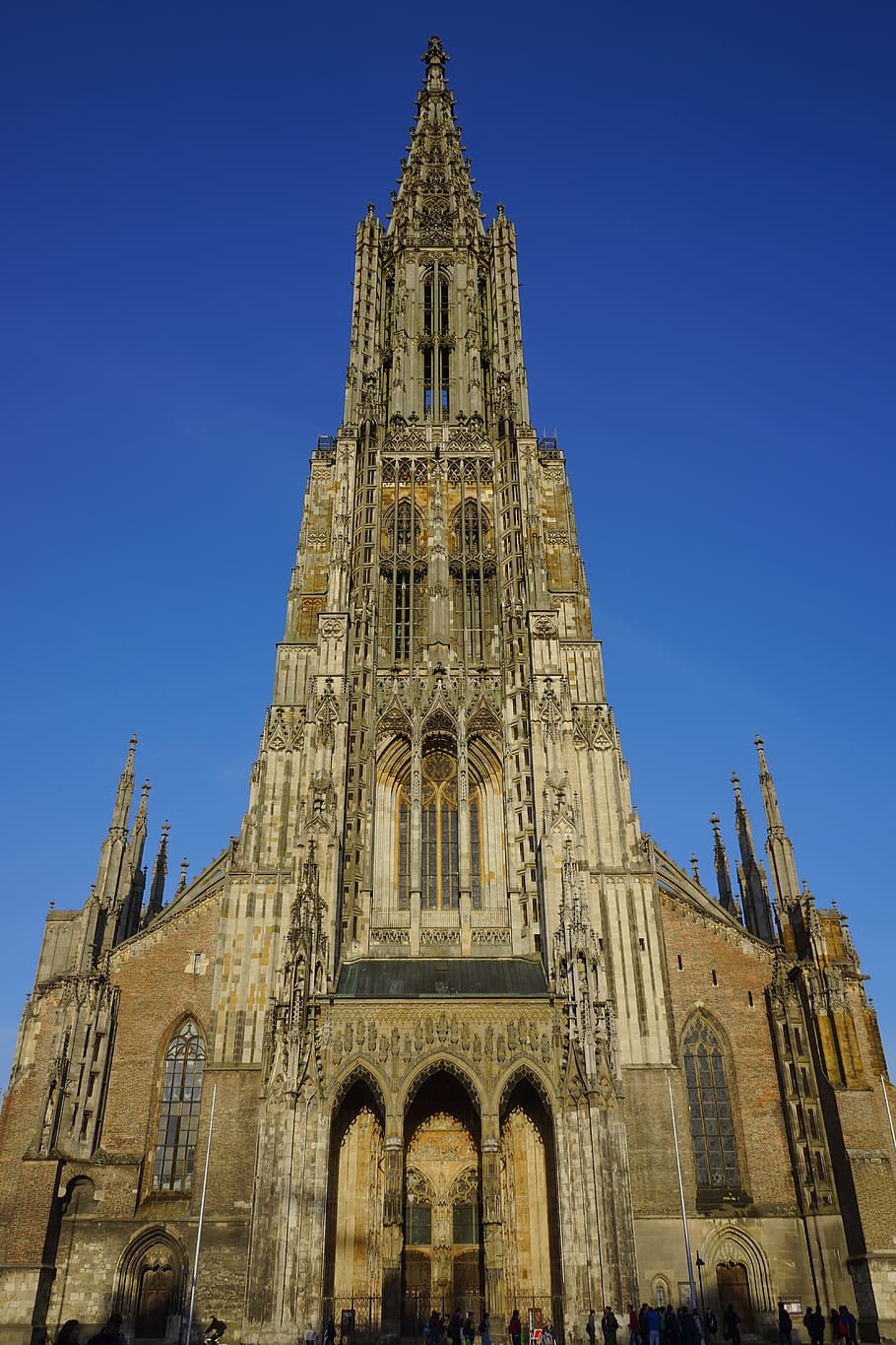 Münster, Ulm Cathedral, Cathedral, Church, Dom, church, cathedral, architecture, building, ulm, highest church tower in the world