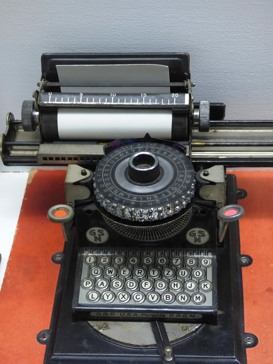 Machine, Typewriter, Print, Font, letters, writing, cutting, to write, poem, text