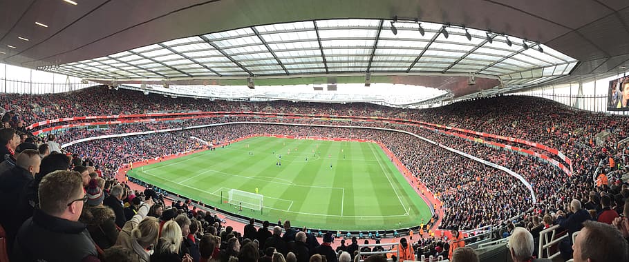 arsenal, london, emirates stadium, stadium, sport, crowd, group of people, large group of people, real people, green color - Pxfuel