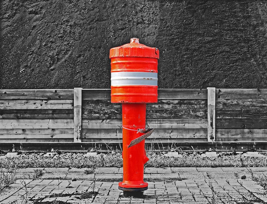 hydrant, water, fire fighting water, fire, delete, water supply, safety, security, day, red