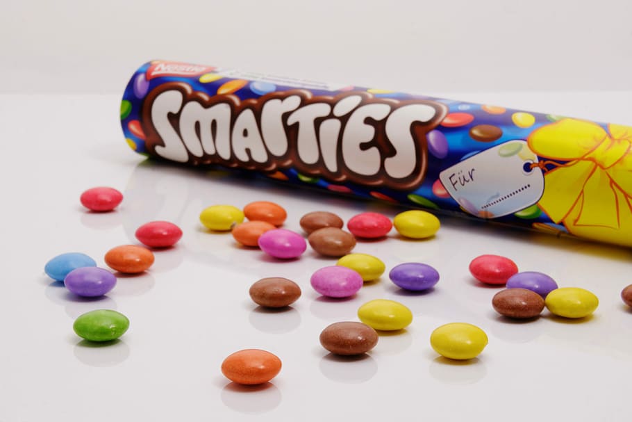 Sweet, Candy, Delicious, Nibble, Food, smarties, colorful, studio shot, multi colored, large group of objects