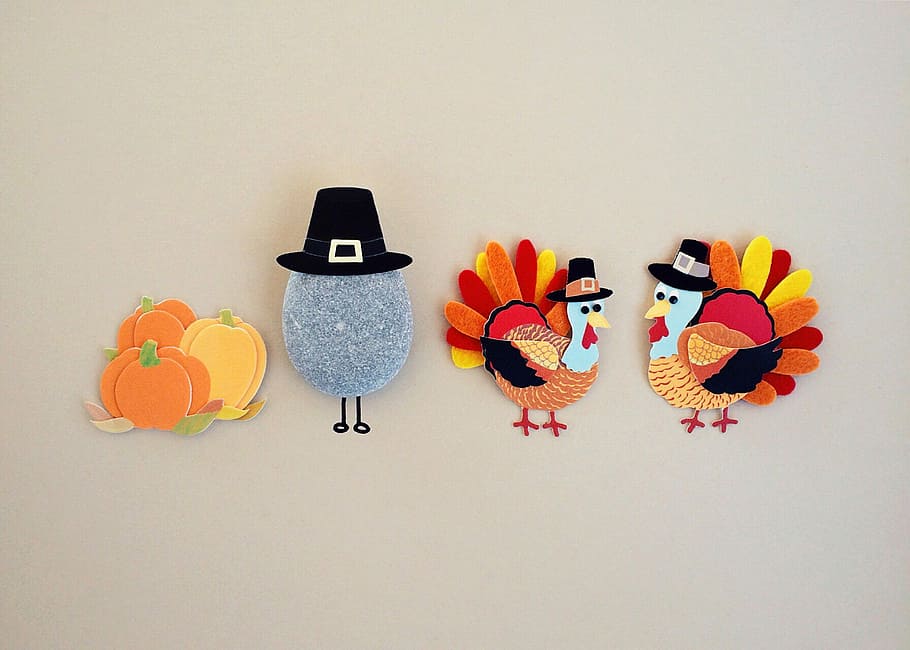 turkey art, pilgrim hats, pilgrim, hats, Thanksgiving, photos, kid's art, public domain, pumpkin, bird