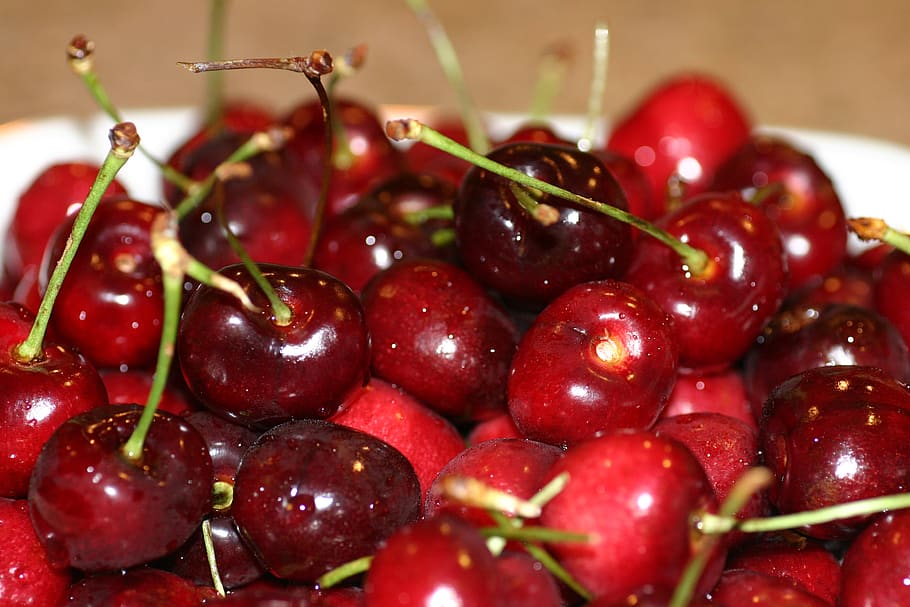 berries, cherry, berry, sweet, fresh, delicious, juicy, ripe, healthy, raw