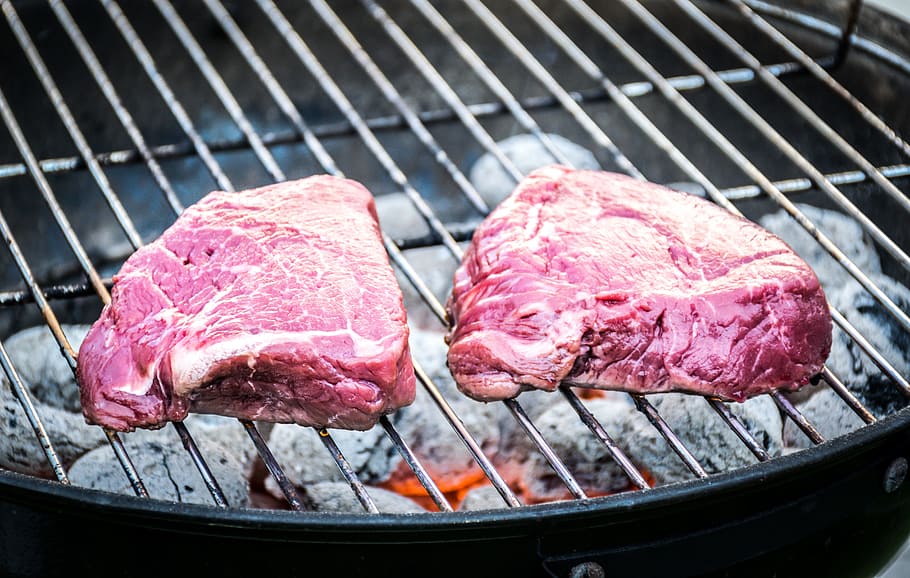 Meat, Steak, Barbecue, Beef, Grill, tasty, eat, grilled, beef steak, food