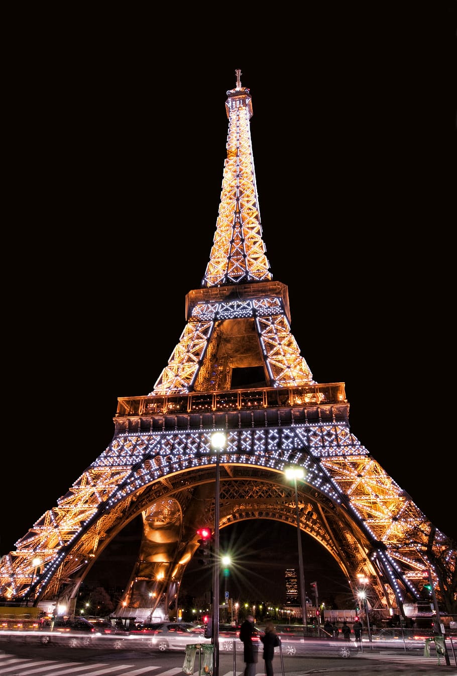 Eiffel Tower, Monument, Paris, France, paris, france, tower, architecture, heritage, capital, flicker