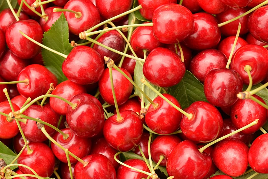 cherries, background, fruit, red, vitamins, fruits, vegan, nutrition, delicious, eat