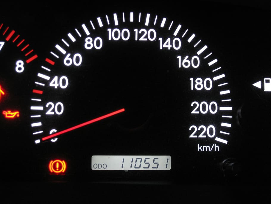 speedo, speedometer, speed, ad, kilometer display, auto, mileage, vehicle, fittings, pkw