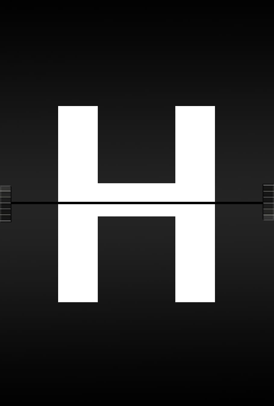 h-letter logo, letters, abc, alphabet, journal font, airport, scoreboard, ad, railway station, board