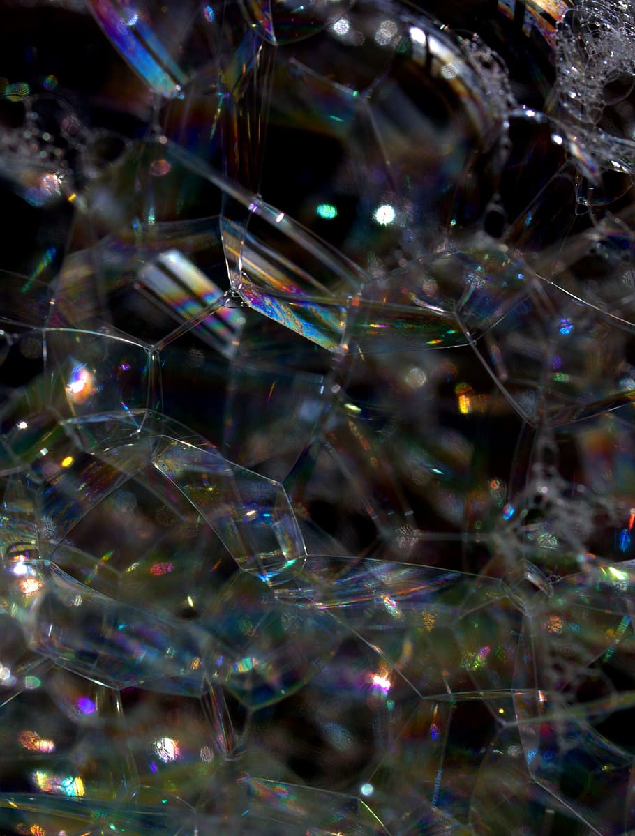 burbujas, jabon, globos, soplar, fotograma completo, fondos, transparente, ninguna persona, primer plano, fragilidad