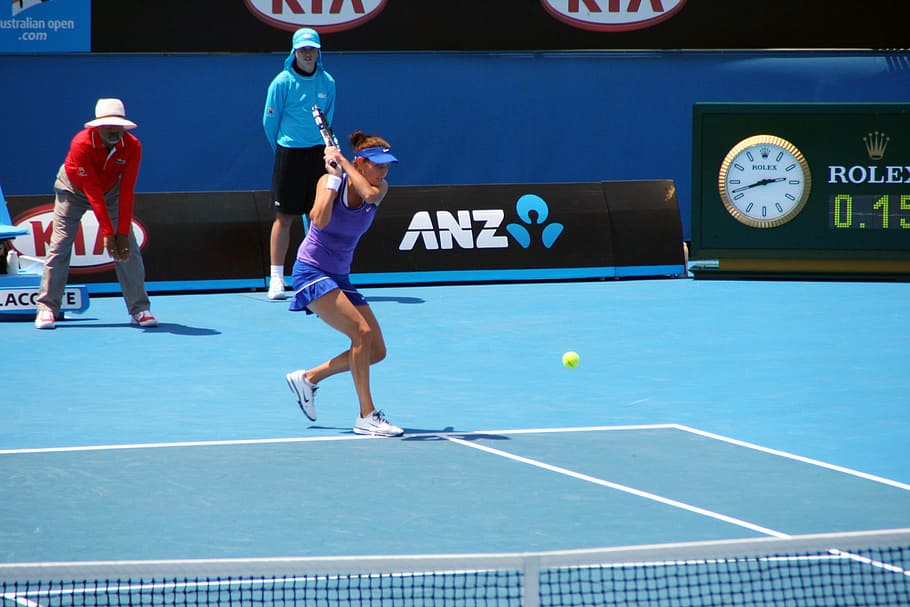 woman, playing, tennis, court, julia görges, australian open 2012, melbourne, wta, play tennis, sport