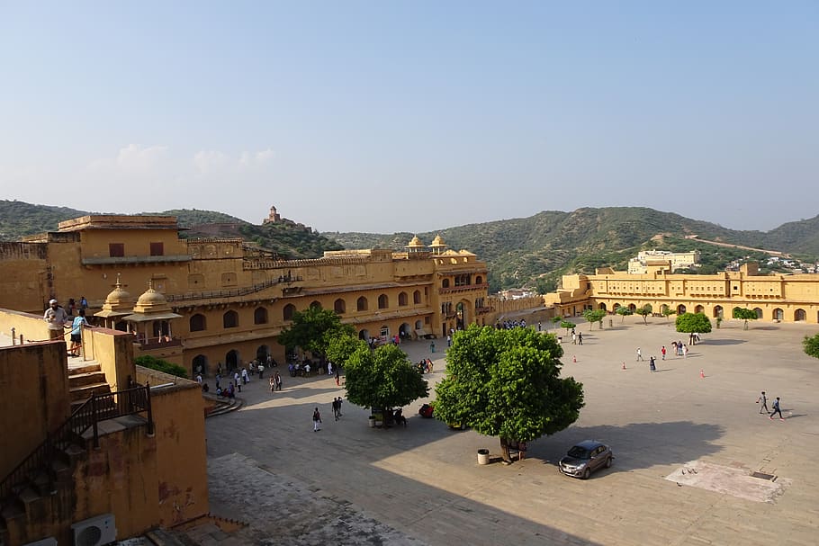 fort, amer, architecture, historical, building, sightseeing, rajput, mughal, attraction, famous