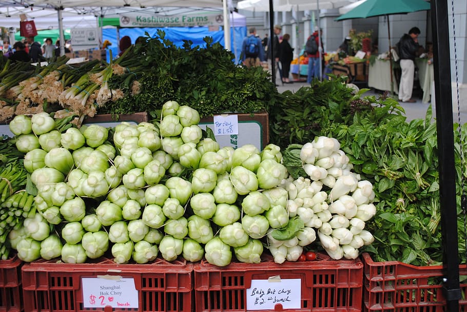 mercado de agricultores, mercado, san francisco, verduras, vegetales, alimentos, saludable, ingrediente, dieta, frescura