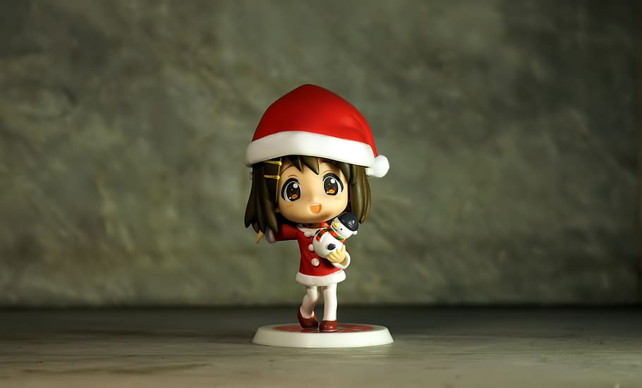 yui hirasawa k-on, holiday, outfit, young, school, girl, female, small, cute, toy