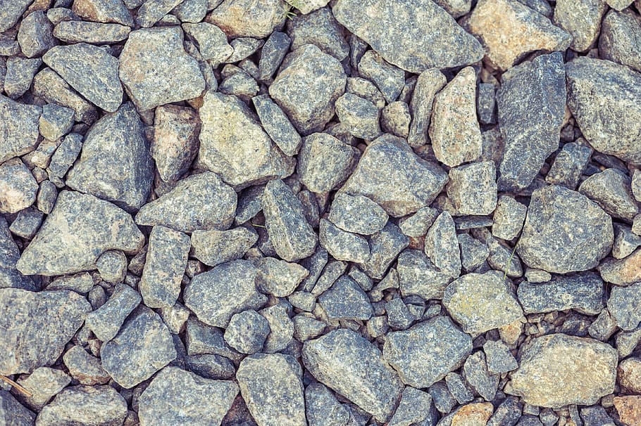 gray stones, gray, stones, blue, backgrounds, pattern, abstract, nature, textured, rock - Object