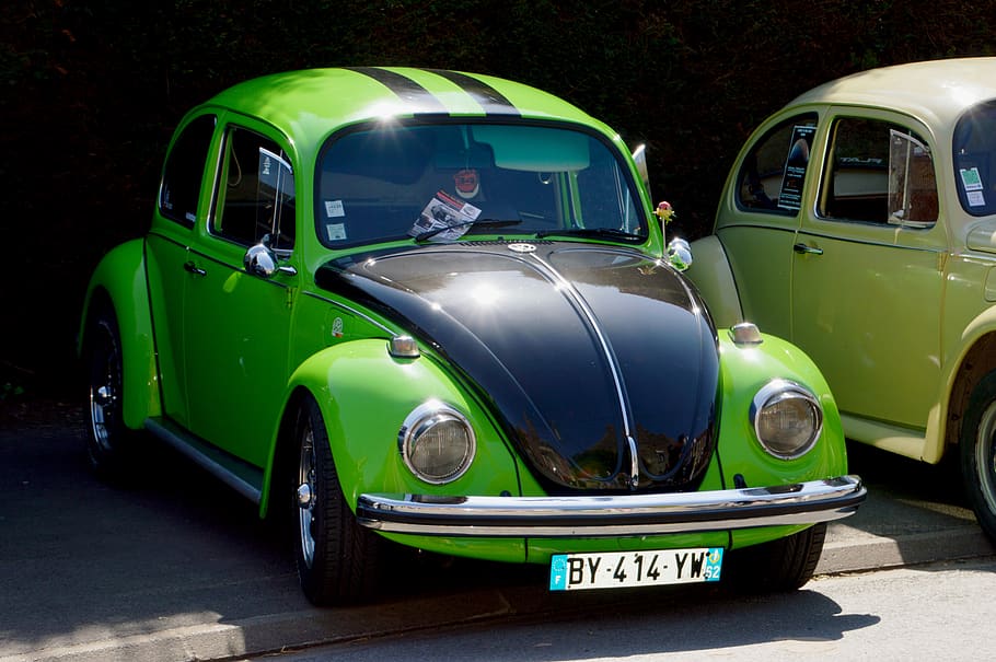 vw beetle tuning, volkswagen cars, type 1 beetle, old cars, volkswagen, ladybug, vintage, classic car, old vehicle, mode of transportation