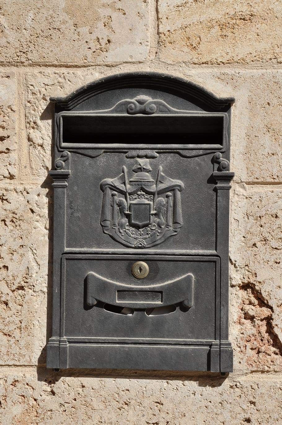 mailbox, mail, send, communication, metal, post, grey, delivery, letterbox, architecture