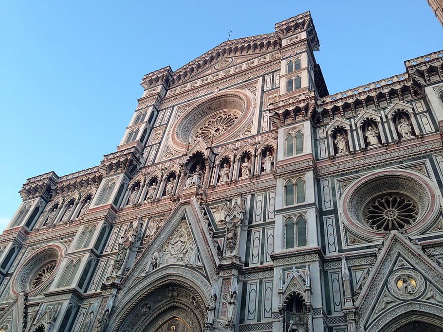 dome, florence, italy, tuscany, architecture, tourism, building, old, europe, travel