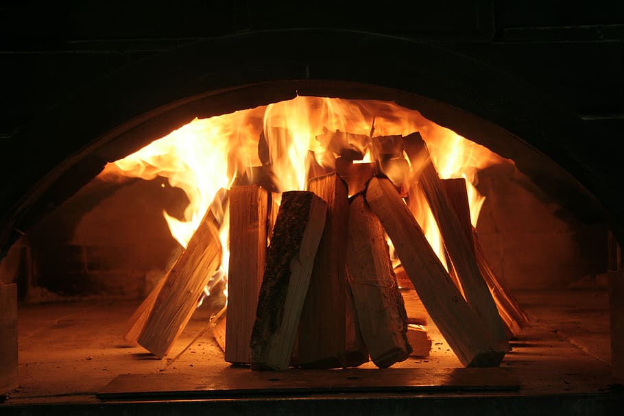 wood fire, wood stove, craft, wood, heat, flame, oven, fireplace, stove, smoke
