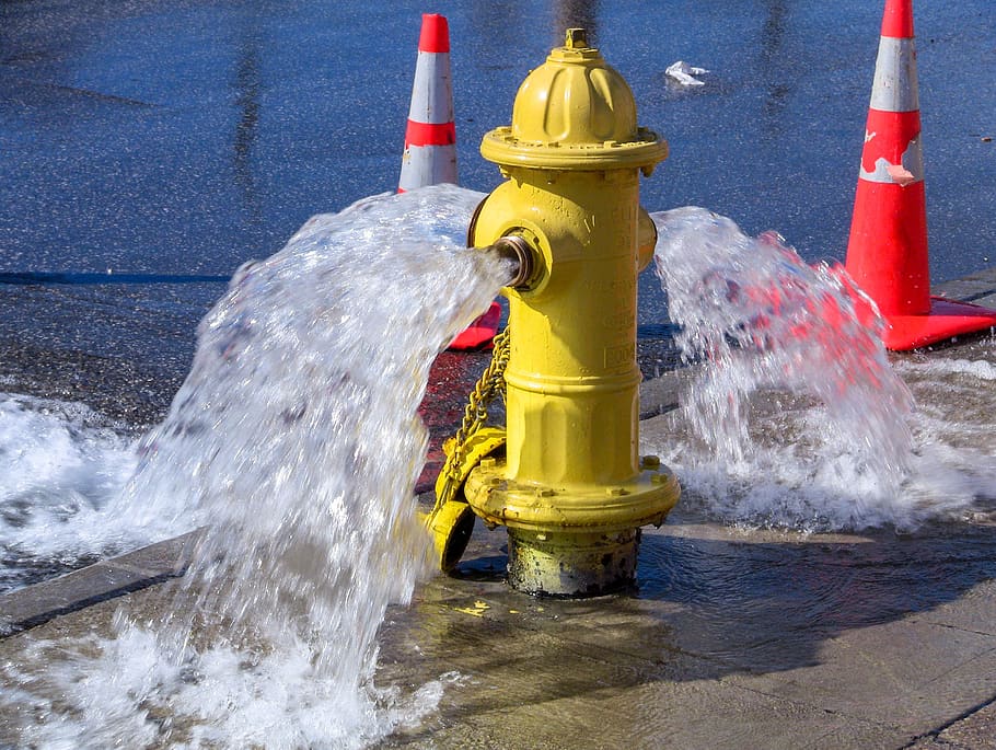 water, safety, spray, hydrant, wet, danger, motion, sea, splashing, day