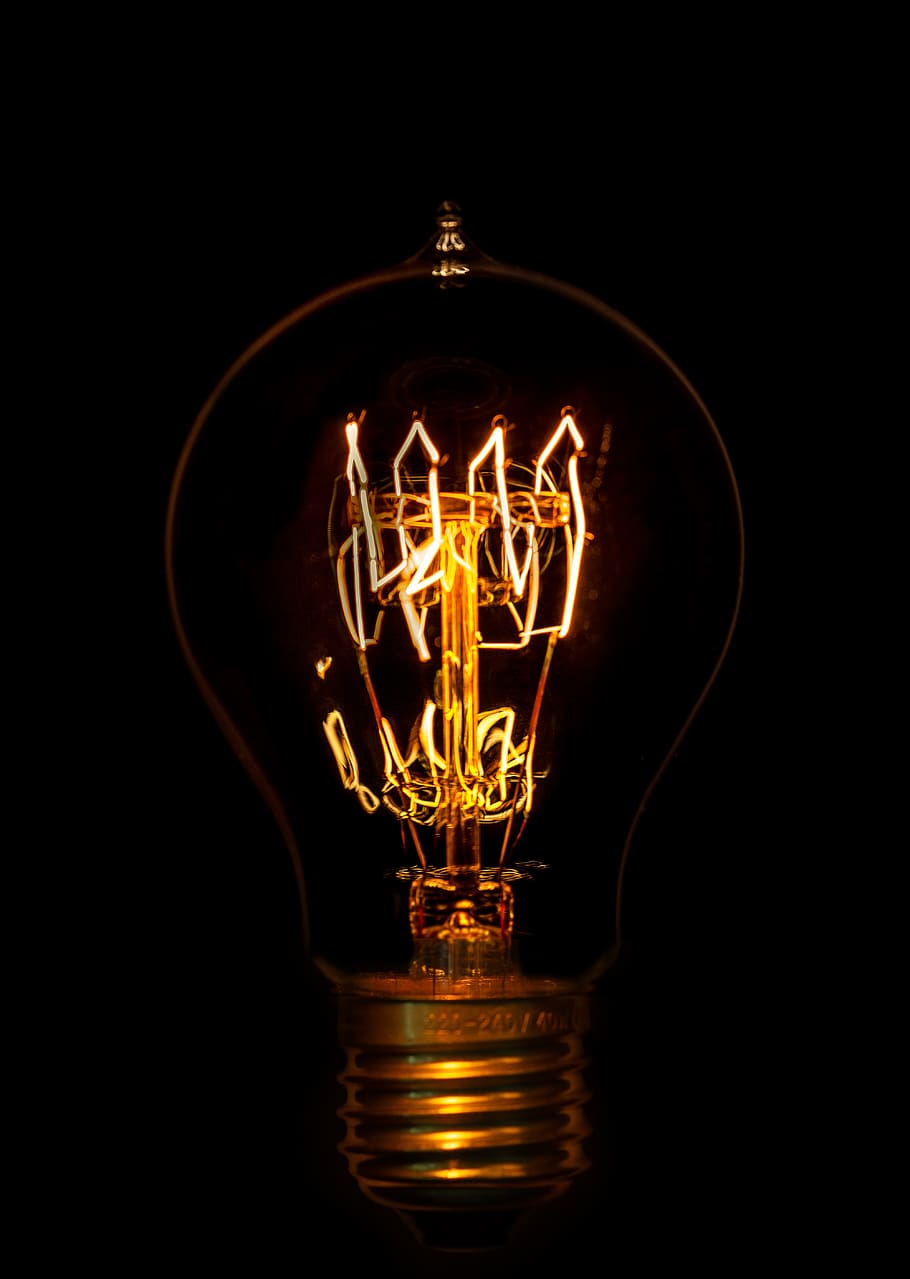 light bulb, lamp, light, lighting, glass, electric, glow, macro, lighting equipment, illuminated