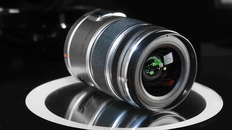 Zoom, 3 micro4, objektiven, cámara - Equipo fotográfico, lente - Instrumento óptico, color negro, tecnología, equipo, instrumento óptico, fotografía Temas